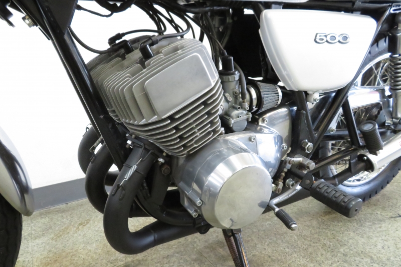 カワサキ 500ss H1F 白虹 K2Tecチャンバー付 17