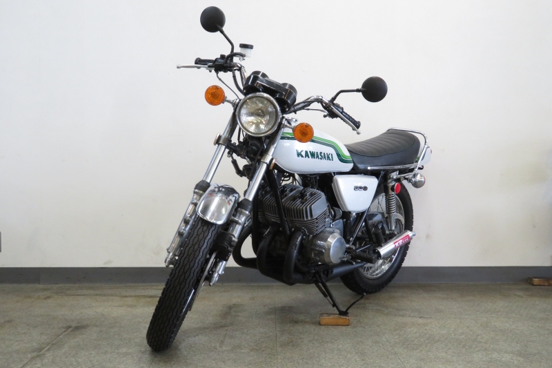 カワサキ 500ss H1F 白虹 K2Tecチャンバー付 10