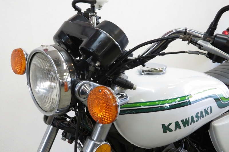 カワサキ 500ss H1F 白虹 K2Tecチャンバー付 13