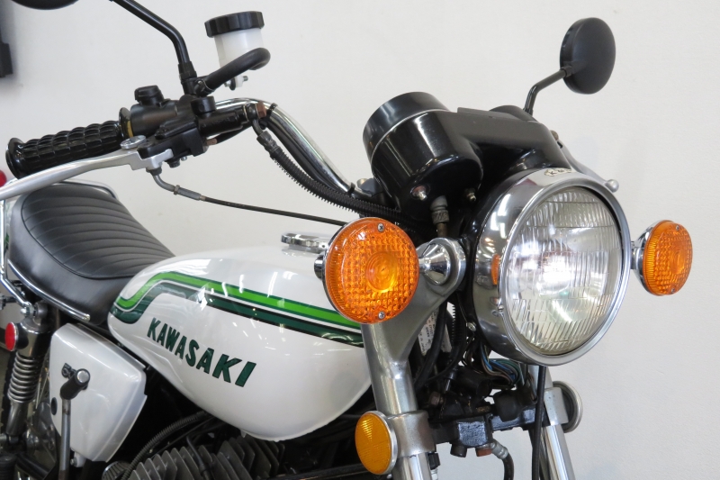 カワサキ 500ss H1F 白虹 K2Tecチャンバー付 2