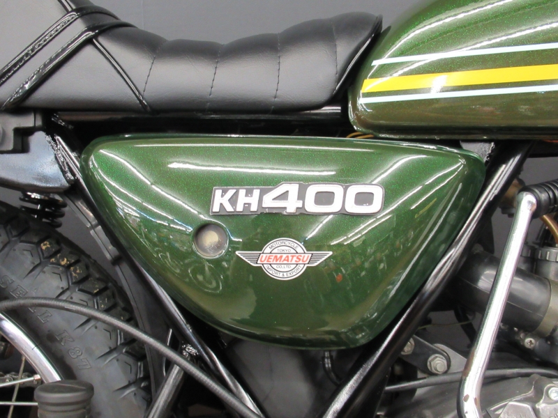 カワサキ KH400(A3) Dark Green x 70Φ集チャンクリア  6