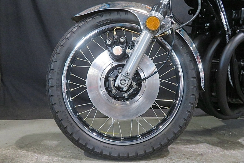 カワサキ 750RS 青玉オリジナルペイント CRキャブ ZUオリジナル集合管 17