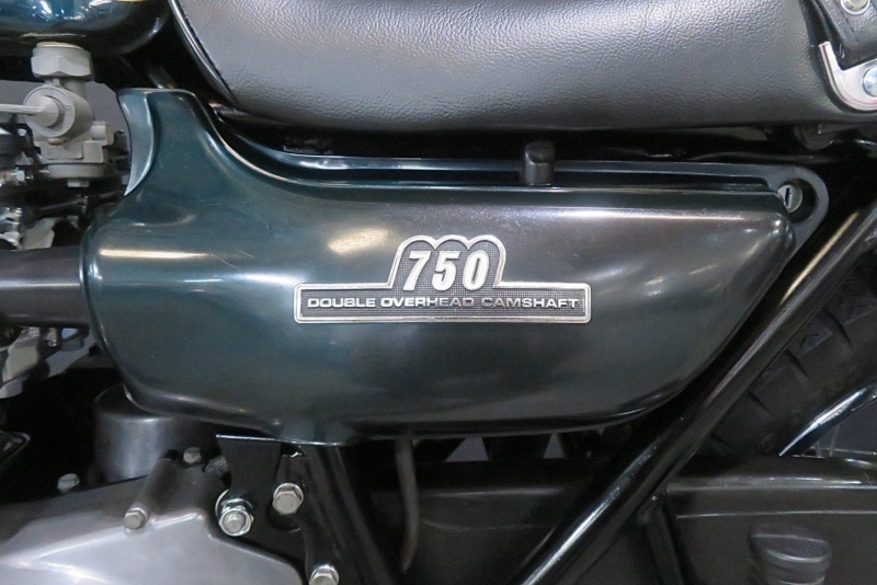 カワサキ 750RS 青玉オリジナルペイント CRキャブ ZUオリジナル集合管 23