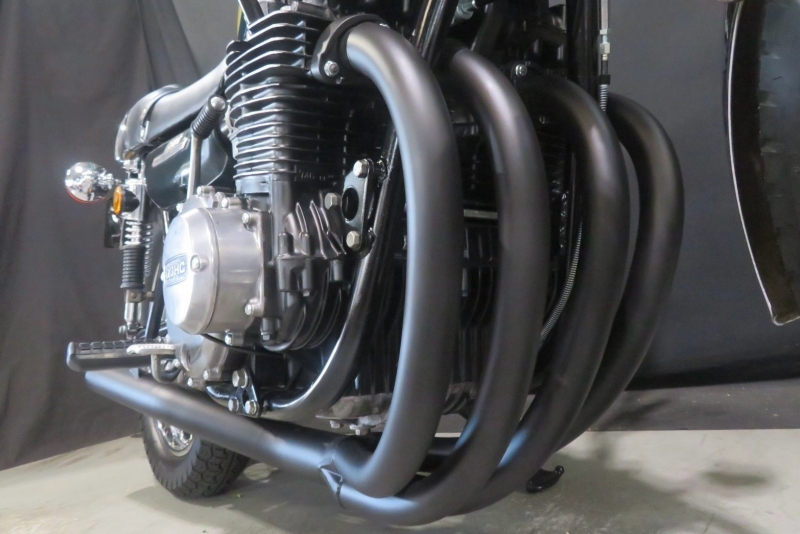 カワサキ 750RS 青玉オリジナルペイント CRキャブ ZUオリジナル集合管 6