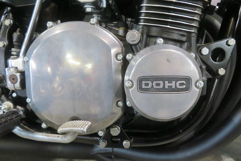 カワサキ 750RS 青玉オリジナルペイント CRキャブ ZUオリジナル集合管 8