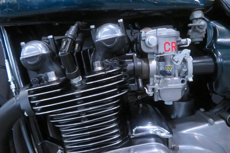 カワサキ 750RS 青玉オリジナルペイント CRキャブ ZUオリジナル集合管 20