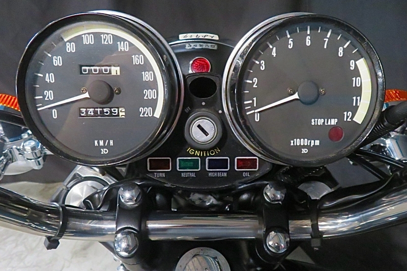 カワサキ 750RS 青玉オリジナルペイント CRキャブ ZUオリジナル集合管 28