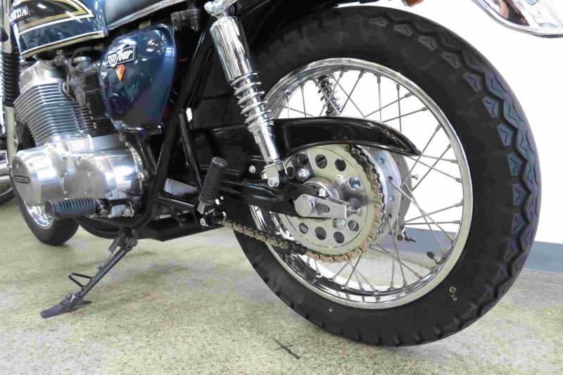 ホンダ CB750Four(K5) プラネットブルーメタリック BLACK集合管  19