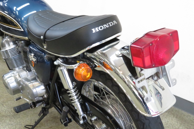 ホンダ CB750Four(K5) プラネットブルーメタリック BLACK集合管  15