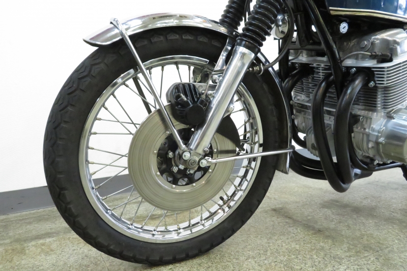ホンダ CB750Four(K5) プラネットブルーメタリック BLACK集合管  16