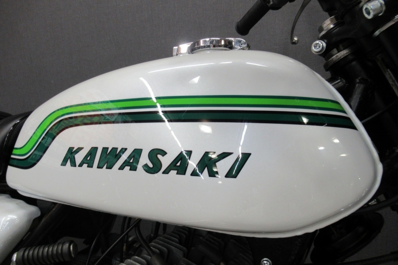 カワサキ 350SS 白虹 K2tecチャンバー 3