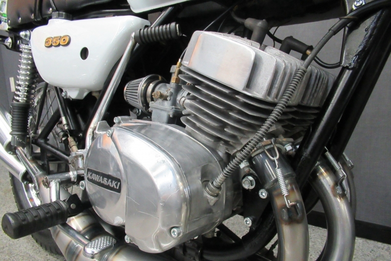 カワサキ 350SS 白虹 K2tecチャンバー 7