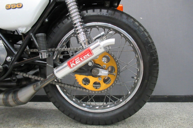 カワサキ 350SS 白虹 K2tecチャンバー 19