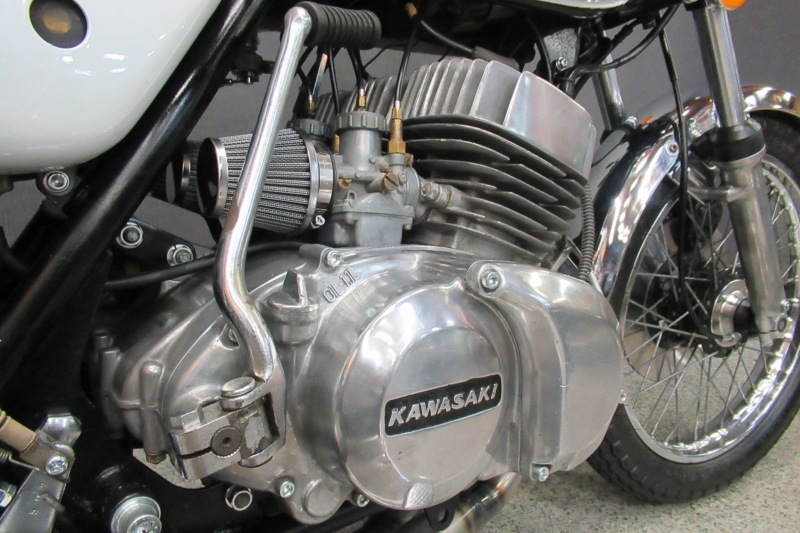 カワサキ 350SS 白虹 K2tecチャンバー 8
