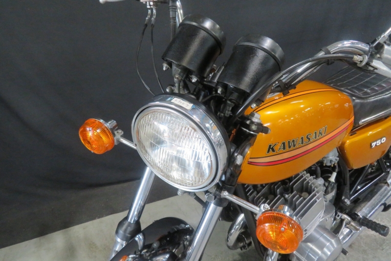 カワサキ 750SS(H2A)ノーマルコンディション 当時物クロスチャンバー 15
