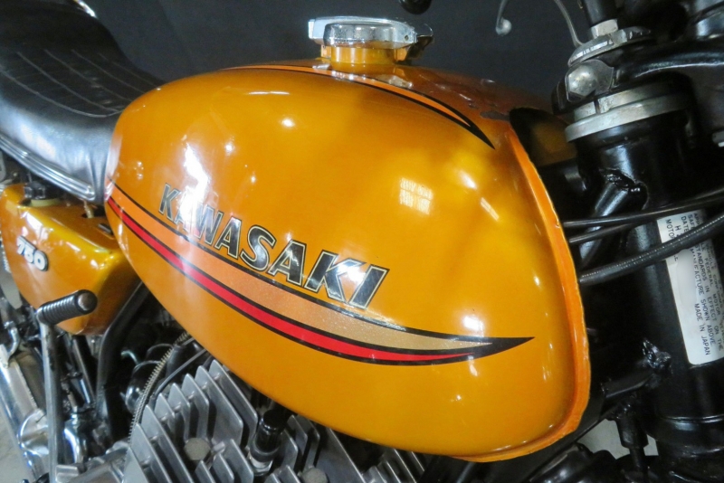 カワサキ 750SS(H2A)ノーマルコンディション 当時物クロスチャンバー 5