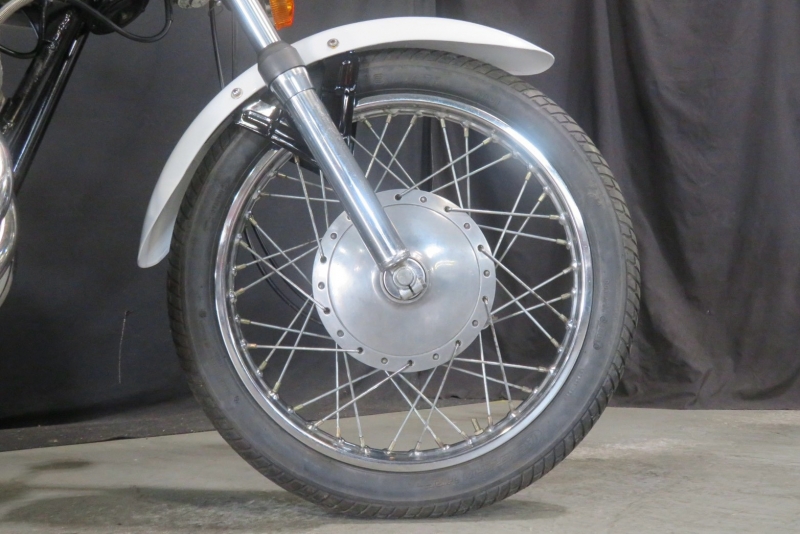 カワサキ 350SS(S2)白虹カラー 純正3本出しマフラー 4