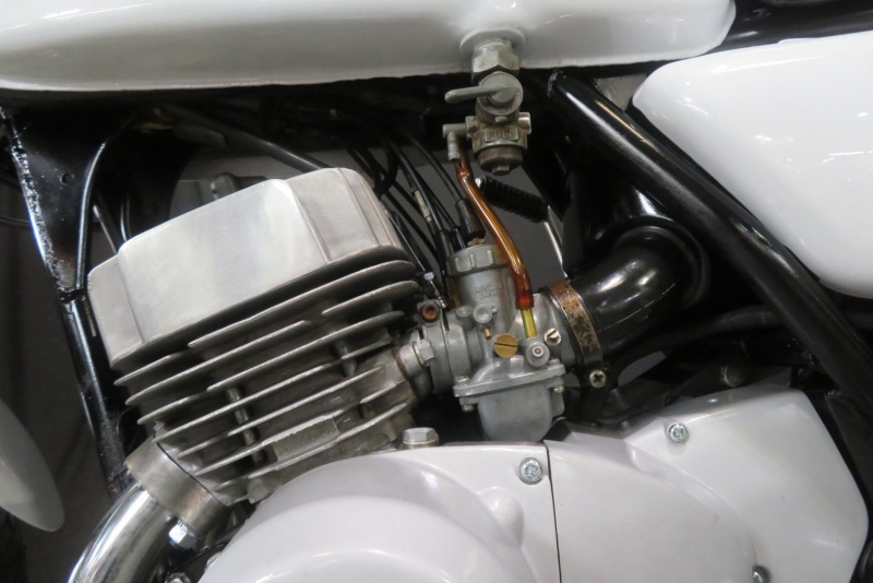 カワサキ 350SS(S2)白虹カラー 純正3本出しマフラー 20