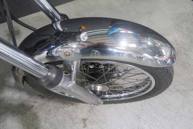 カワサキ 350SS中期 フルノーマル車 ’73CANDY BLUE 3