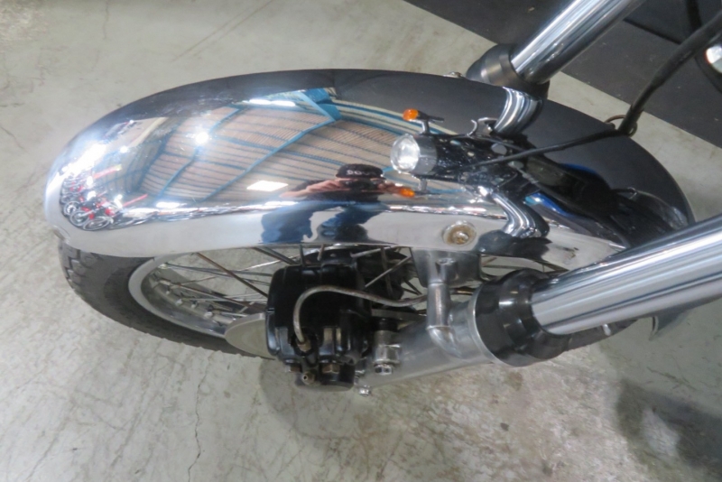 カワサキ 350SS中期 フルノーマル車 ’73CANDY BLUE 16