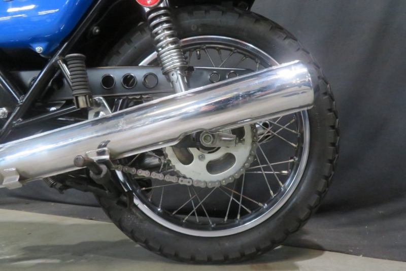 カワサキ 350SS中期 フルノーマル車 ’73CANDY BLUE 25