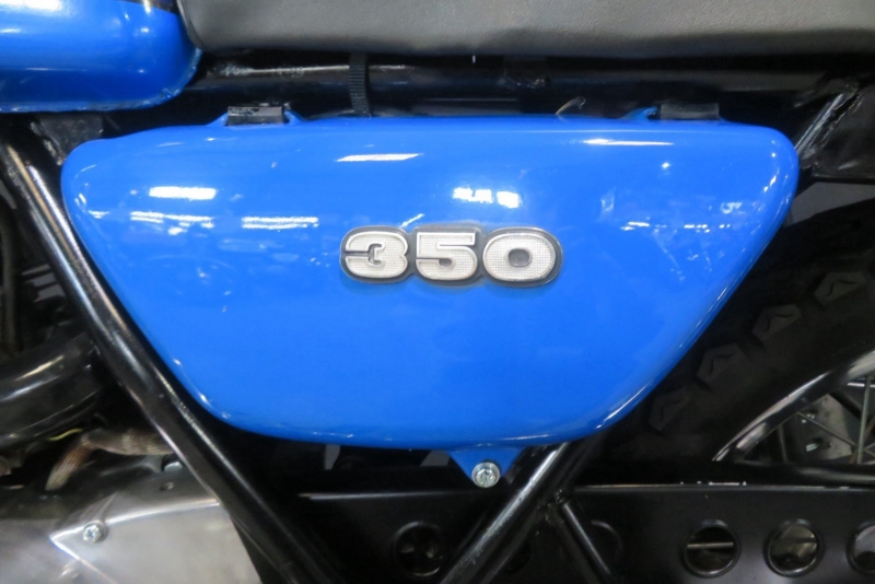 カワサキ 350SS中期 フルノーマル車 ’73CANDY BLUE 23