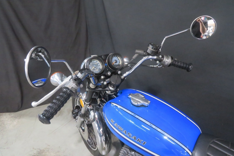 カワサキ 350SS中期 フルノーマル車 ’73CANDY BLUE 27