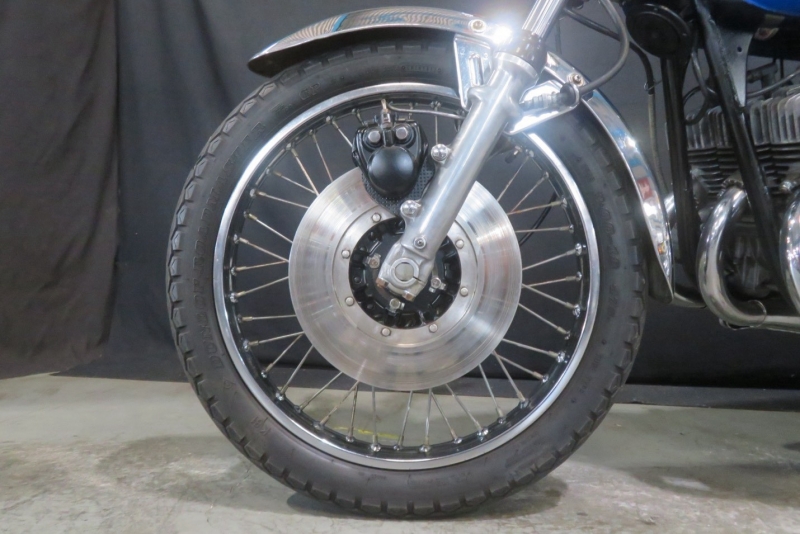 カワサキ 350SS中期 フルノーマル車 ’73CANDY BLUE 17