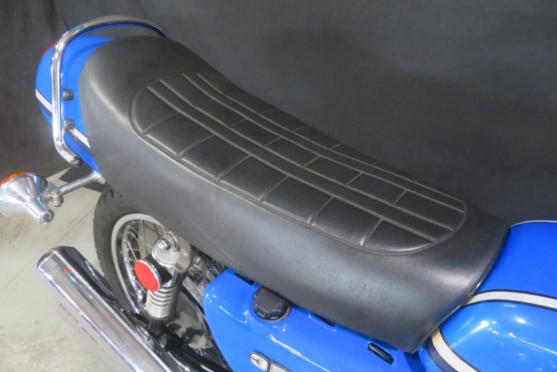 カワサキ 350SS中期 フルノーマル車 ’73CANDY BLUE 9