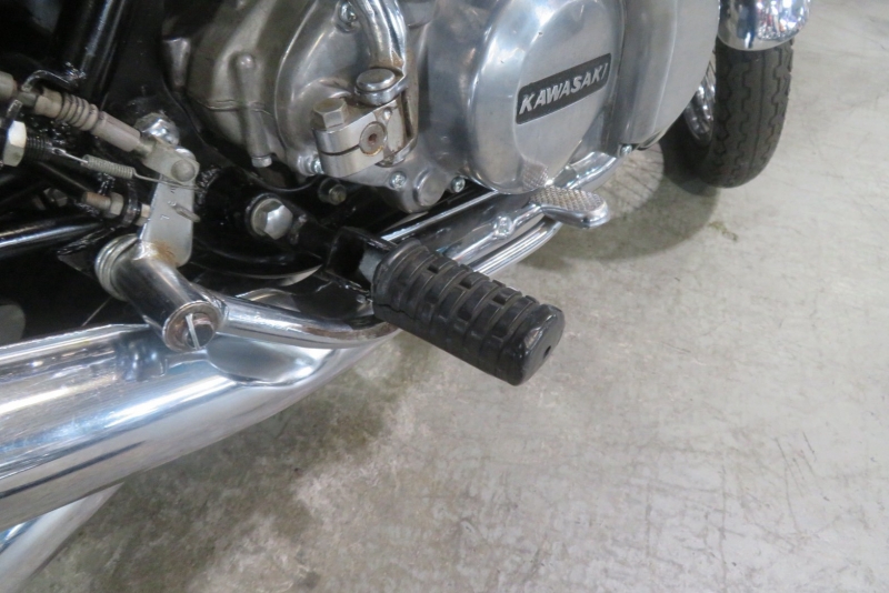カワサキ 350SS中期 フルノーマル車 ’73CANDY BLUE 11