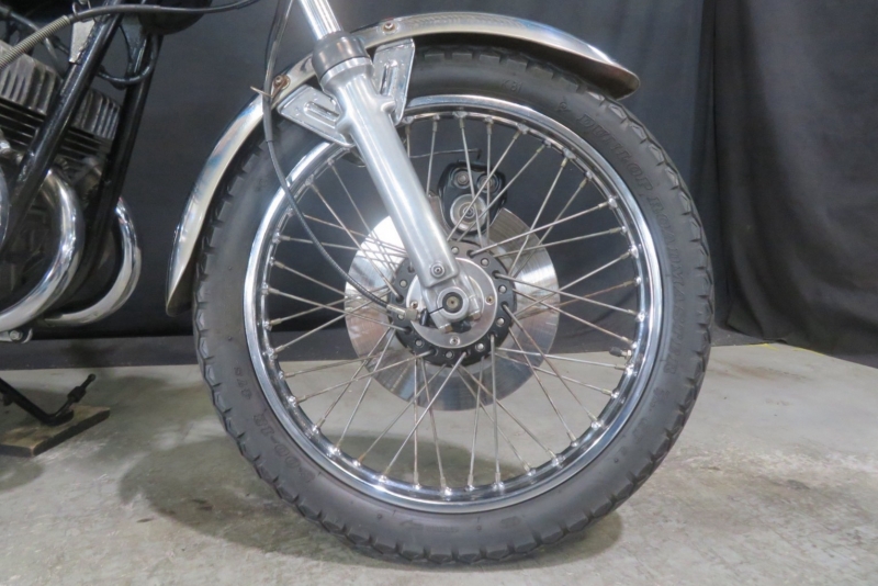 カワサキ 350SS中期 フルノーマル車 ’73CANDY BLUE 4
