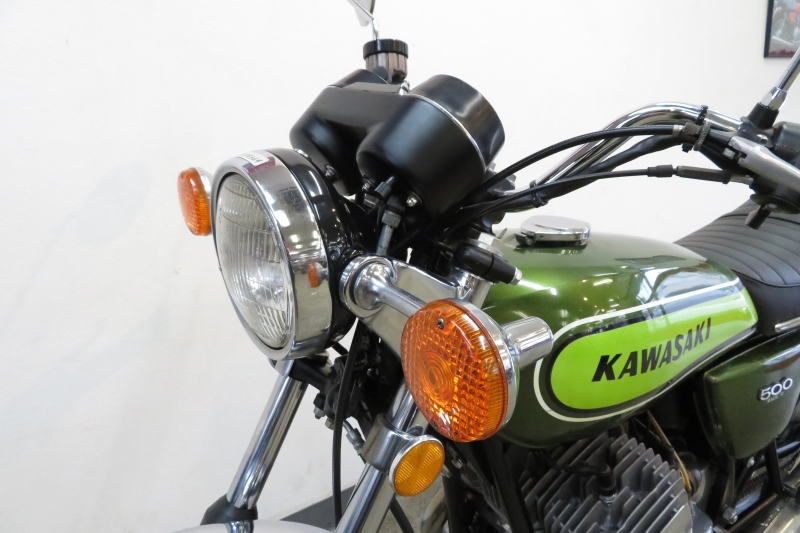 カワサキ  500SS  H1D 糸瓜 瓢箪 オリジナルペイント  国内物 マッハIII  13