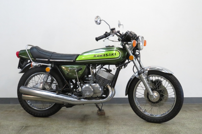 カワサキ  500SS  H1D 糸瓜 瓢箪 オリジナルペイント  国内物 マッハIII  1