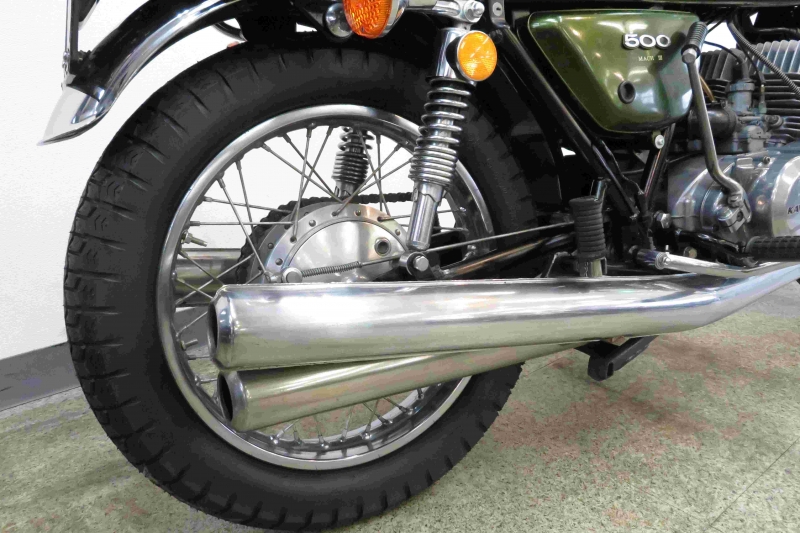カワサキ  500SS  H1D 糸瓜 瓢箪 オリジナルペイント  国内物 マッハIII  8