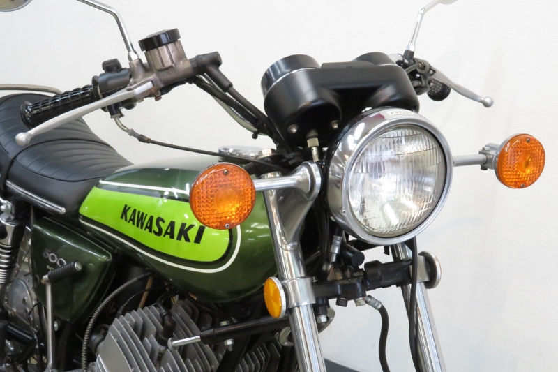 カワサキ  500SS  H1D 糸瓜 瓢箪 オリジナルペイント  国内物 マッハIII  2