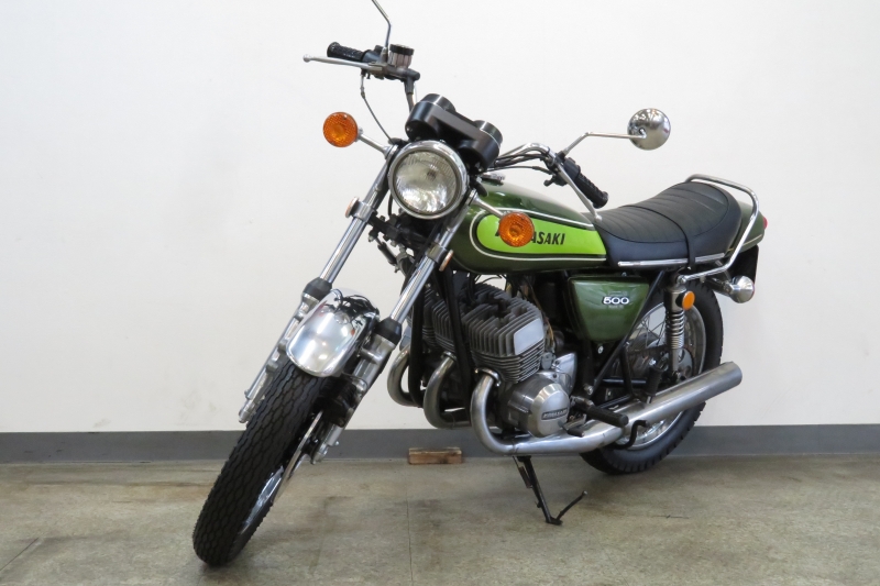カワサキ  500SS  H1D 糸瓜 瓢箪 オリジナルペイント  国内物 マッハIII  10