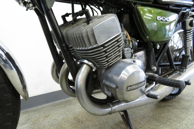 カワサキ  500SS  H1D 糸瓜 瓢箪 オリジナルペイント  国内物 マッハIII  17
