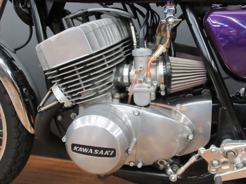カワサキ 750SS(H2A) Wディスク バックステップ 3本チャンバー 14