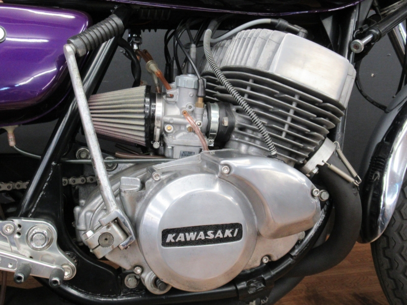 カワサキ 750SS(H2A) Wディスク バックステップ 3本チャンバー 5