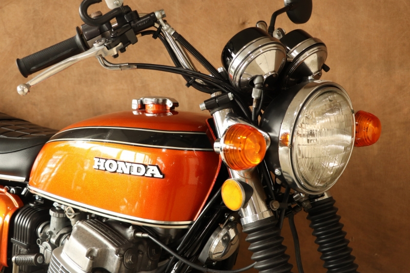 ホンダ CB750Four(K2) K2角ライン Flake S. Orange 2