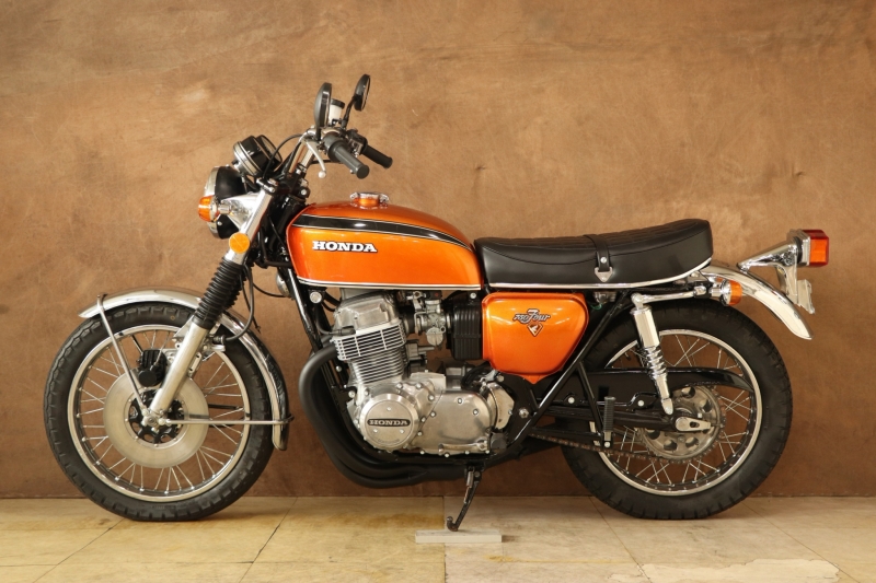 ホンダ CB750Four(K2) K2角ライン Flake S. Orange 11