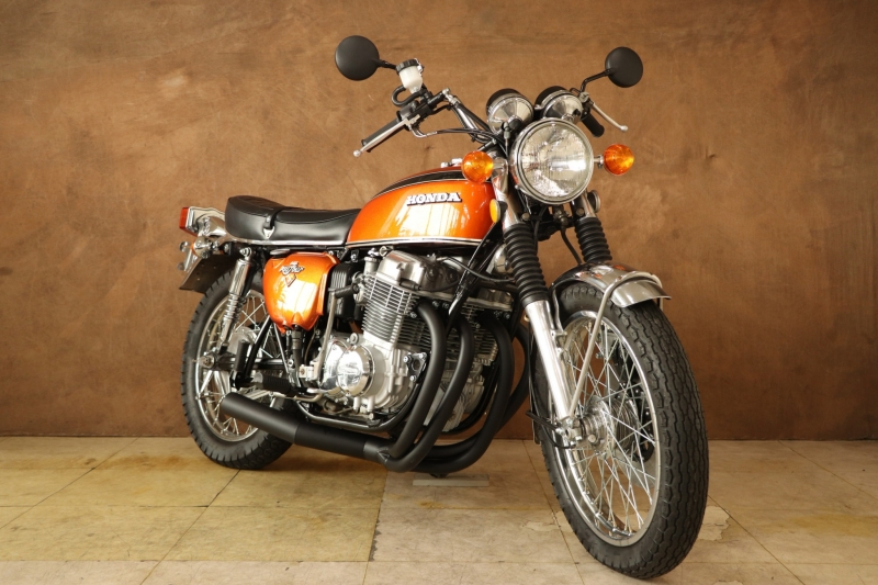 ホンダ CB750Four(K2) K2角ライン Flake S. Orange 9
