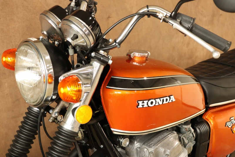 ホンダ CB750Four(K2) K2角ライン Flake S. Orange 12