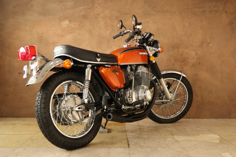 ホンダ CB750Four(K2) K2角ライン Flake S. Orange 19