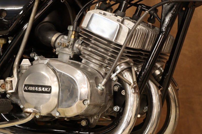カワサキ 350SS GHOSTライン x SHOTGUN 7