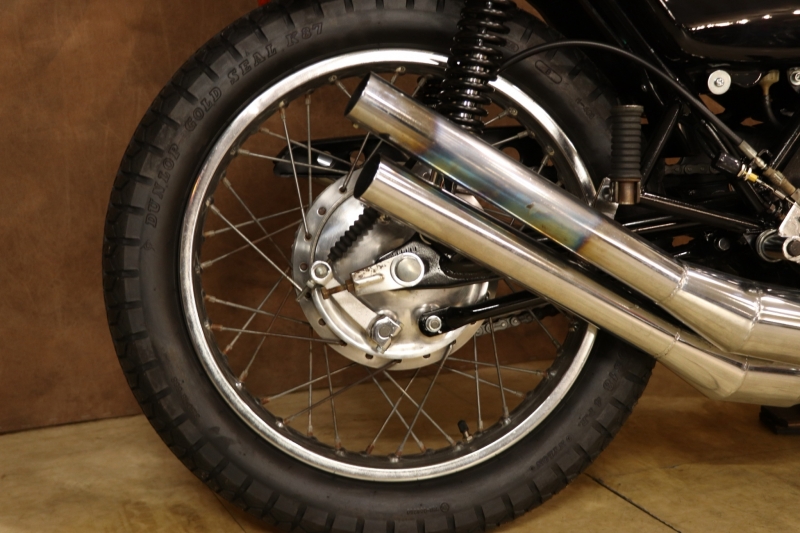 カワサキ 350SS GHOSTライン x SHOTGUN 6