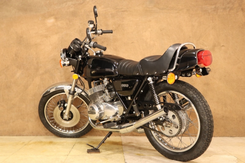 カワサキ 350SS GHOSTライン x SHOTGUN 18
