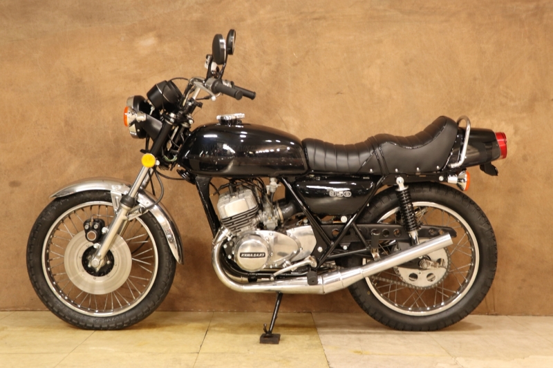 カワサキ 350SS GHOSTライン x SHOTGUN 11