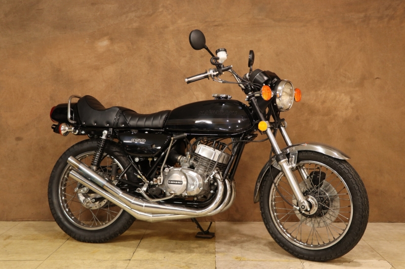 カワサキ 350SS GHOSTライン x SHOTGUN 1