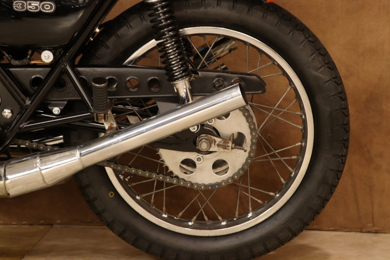 カワサキ 350SS GHOSTライン x SHOTGUN 17